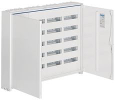 AP-Feldverteiler Hager univers 5-reihig 240TE Tür IP44 1050×800×160mm