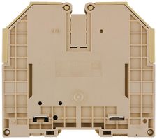 Durchgangs-Reihenklemme Weidmüller WDU Schraubanschluss 95mm² TS35 beige