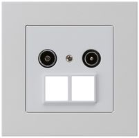 Prise d'antenne ENC R/TV HMS kallysto.pro 14dB gris clair