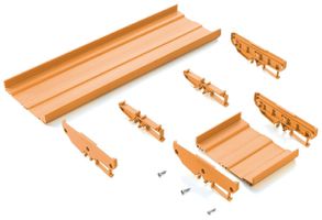 Abschlussplatte Weidmüller AP RF 122 LI 41.15×6.4mm orange