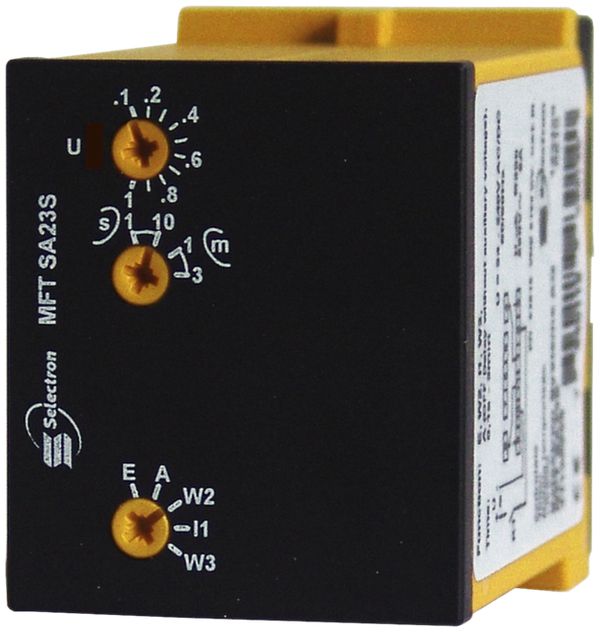 Relais multifunction temporisé MFT 2C, 24VAC/DC, 110…240VAC