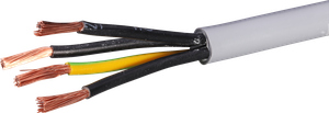Steuerkabel LiYY 4×4mm² nummeriert grau
