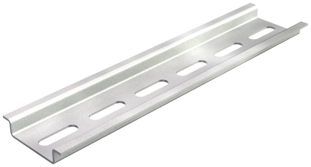 Hutschiene Bettermann 35×7.5mm gelocht verzinkt L=2000mm