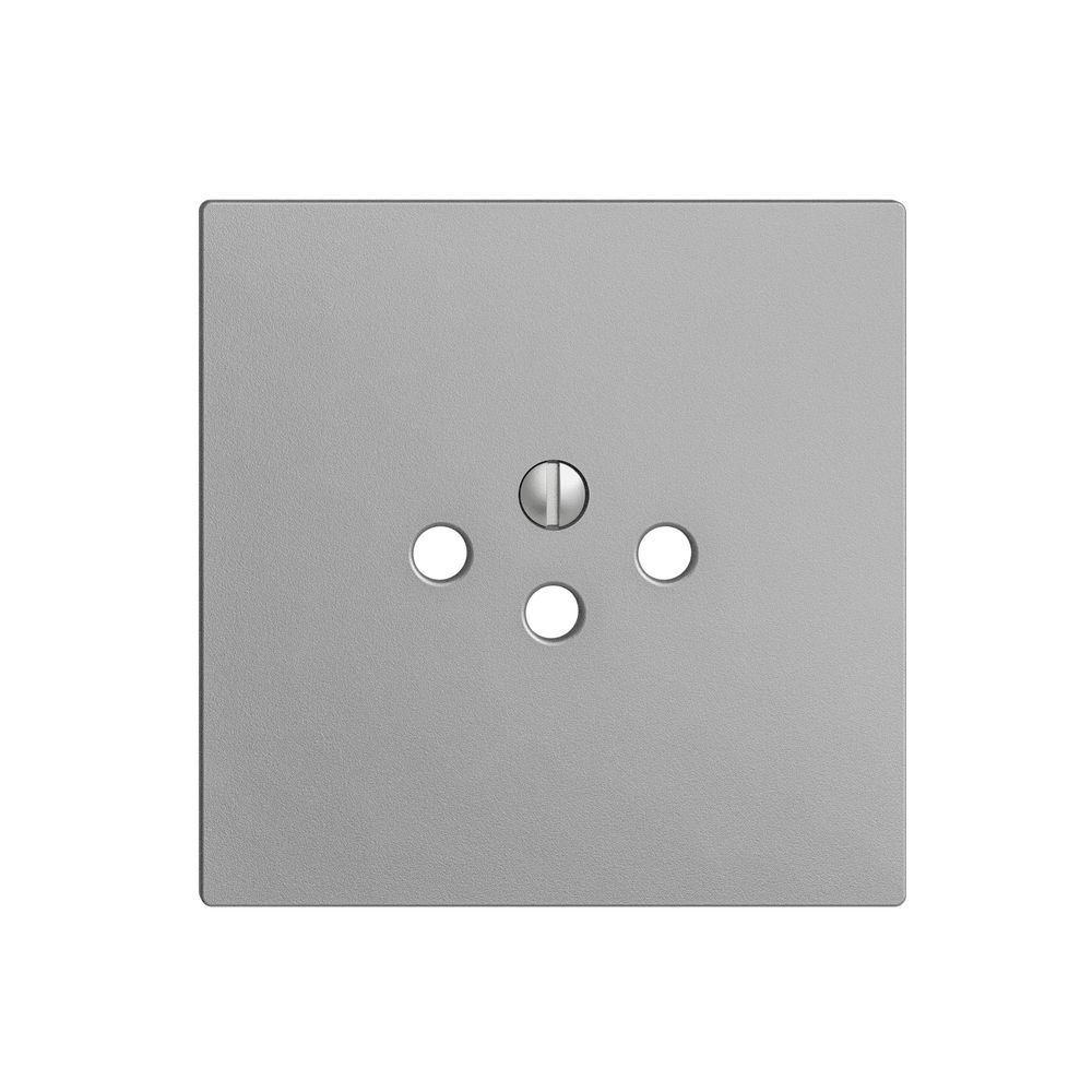 Placca frontale EDIZIOdue T12 silver con shutter