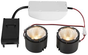 Module LED SLV NEW TRIA 220…240V 350mA 2×6.8W 1220lm 2700K 38° Ø50mm