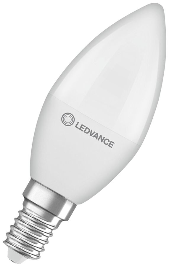 Lampada LED LEDVANCE CLAS B E14 2.8W 245lm 2700K Ø37×96mm B11 opaco