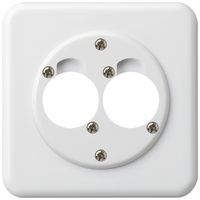 UP-Montageset für 2 XLR basico weiss