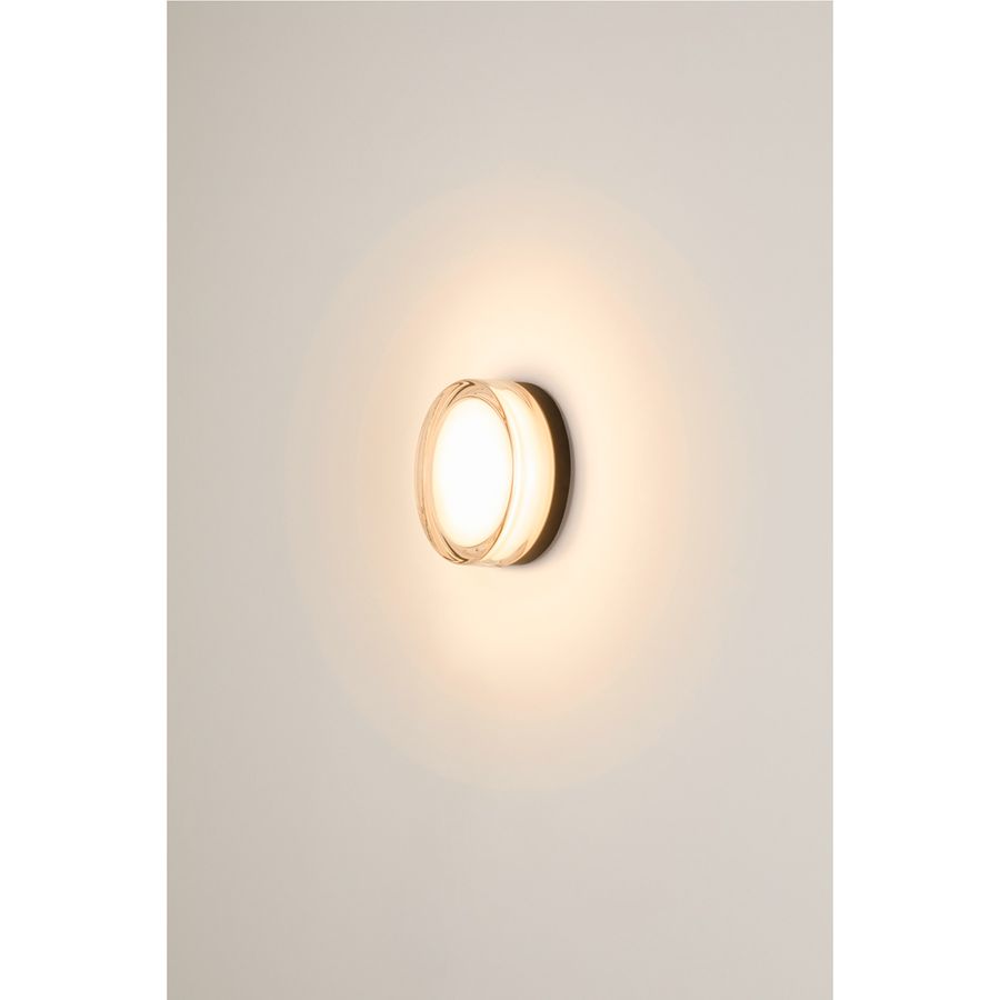 Lampada apparente LED SLV CYFT XL 15W 810lm 2700…4000K IP65 REG Ø200 nero