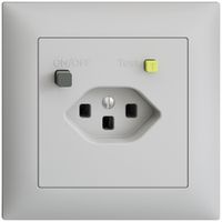 Presa INC EDIZIOdue T23 FI 30mA FMI, grigio chiaro