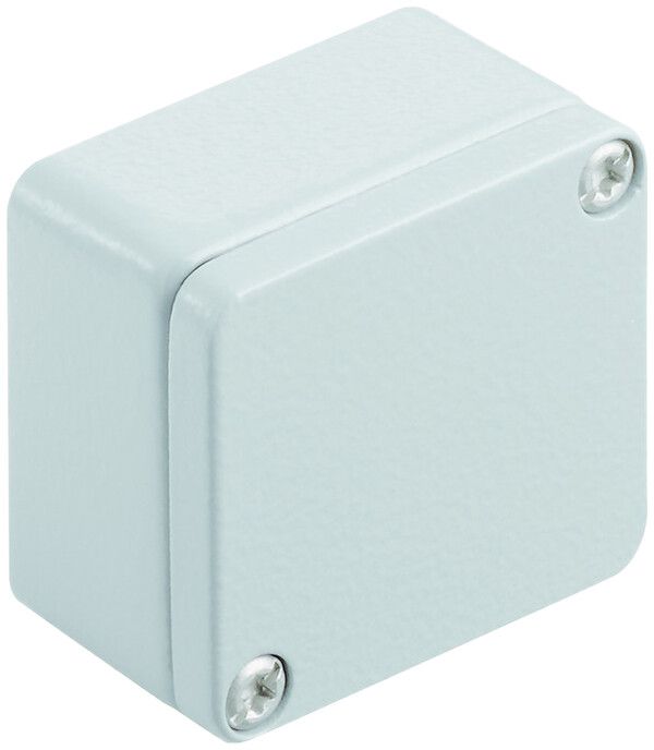 Metallgehäuse Weidmüller K0 50×45×30mm pulverbeschichtet Neoprendichtung