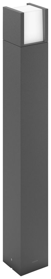 Borne lumineuse LED Philips Arbour 800lm 3000K IP44 770mm anthracite
