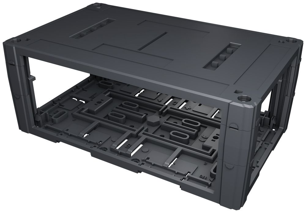 Scatola R&M U-Box 4215 vuota nero