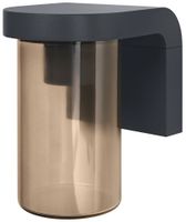 Wandleuchte LDV ENDURA CLASSIC CASCADE WALL E27 amber Aluminium anthrazit