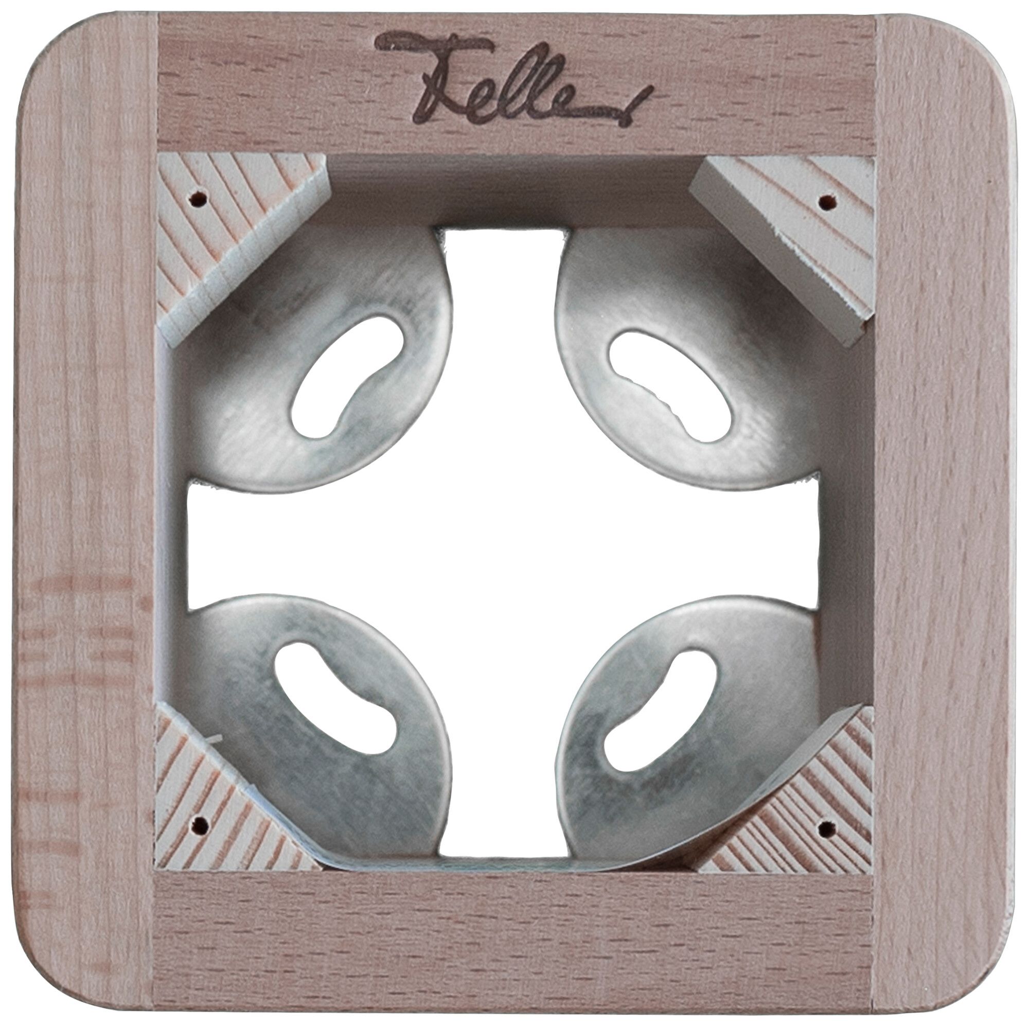 Telaio AP STANDARDdue SNAPFIX® 1×1 90×90mm