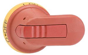 Drehgriff OHY65J6 3×, ABB mit Türkupplung rot/gelb