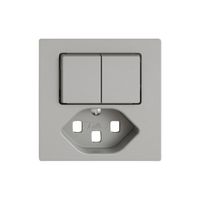 Montageset EDIZIO.liv SNAPFIX® für Kombi.T23 mit 2 Druckknöpfen hgu