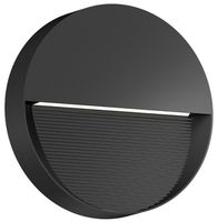 LED-Wandleuchte DOTLUX GUIDEround 8W 240lm 3000K schwarz