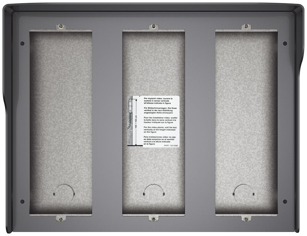 AP-Gehäuse Sfera 9 Module graphitgrau