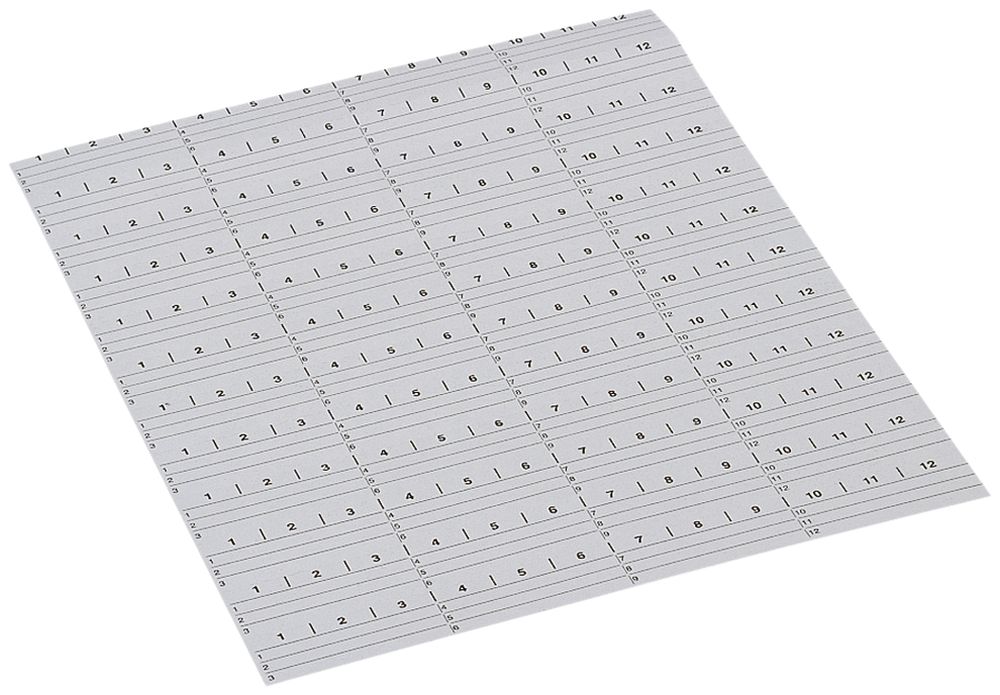 Einschubstreifen Hager univers N