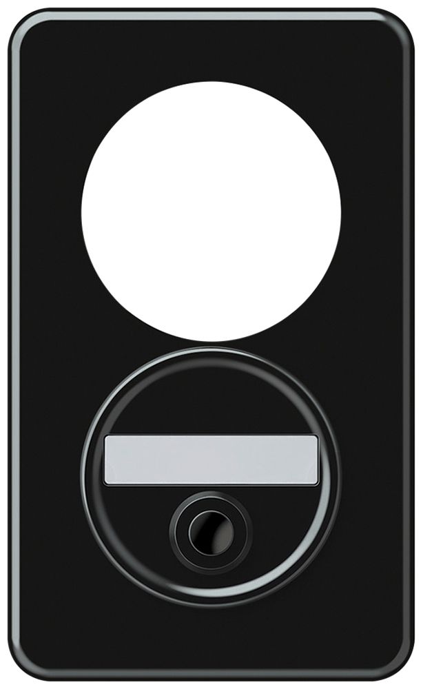 UP-Kombination origin Ø58mm + Sonnerie 88×148mm schwarz