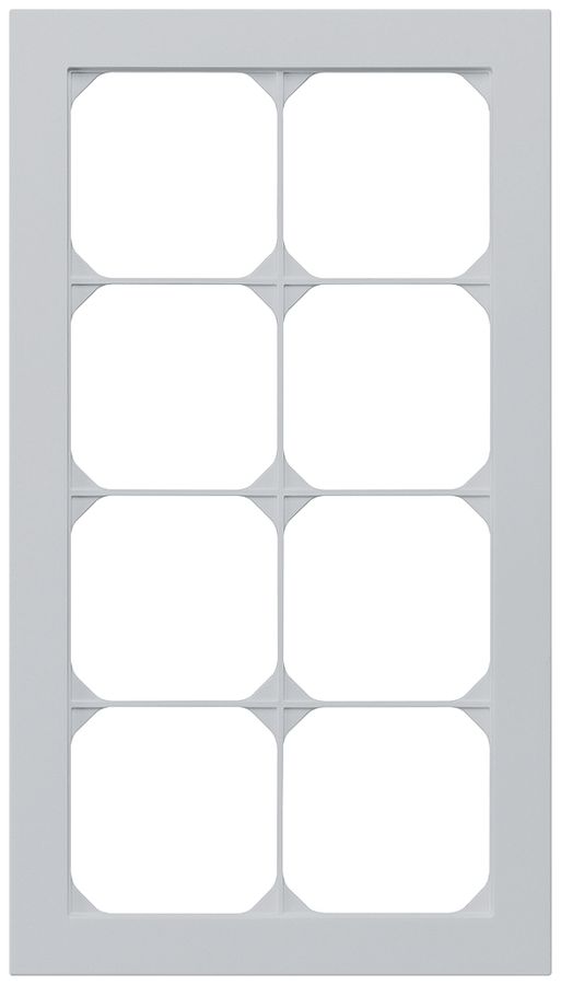 UP-Abdeckrahmen kallysto.pro 4×2 hellgrau 154×274mm