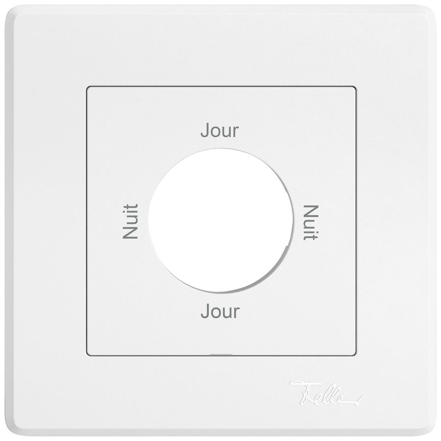 Kit de montage ENC EDIZIO.liv SNAPFIX® p.interr.a.ser.Nuit-Jour-Nuit-Jour bc