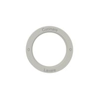 Kennscheibe NEVO, f.Drehschalter, 0-Cucinare-0-Lavare, lichtgrau