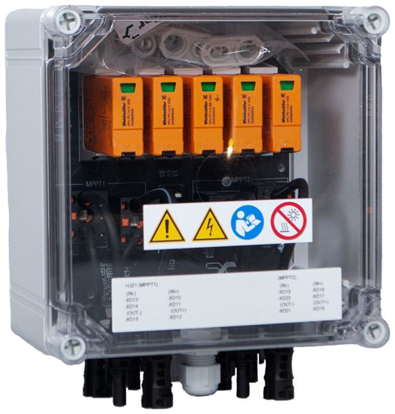 Coffret de raccordement générateur WM GAK PVN DC 1IN/1OUTX2 2MPPT SPD1R EVO