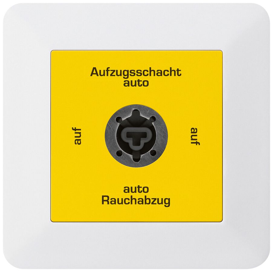 UP-Schlüsselschalter kallysto.trend für Rauchabzug Text deutsch weiss