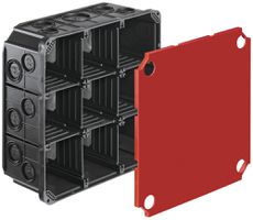 UP-Einlasskasten HSB Vario, für Beton, Leichtbau, 3×3, 190×190×70mm