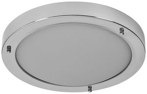 Deckenleuchte LEDVANCE Bathroom E27 1×0…15W IP44 Ø310mm Chrom
