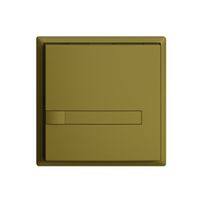 KNX-Taster RGB EDUE, 250mW, o.LED, m.Papiereinlage, 1×Taste, 1×Tastenb., ov