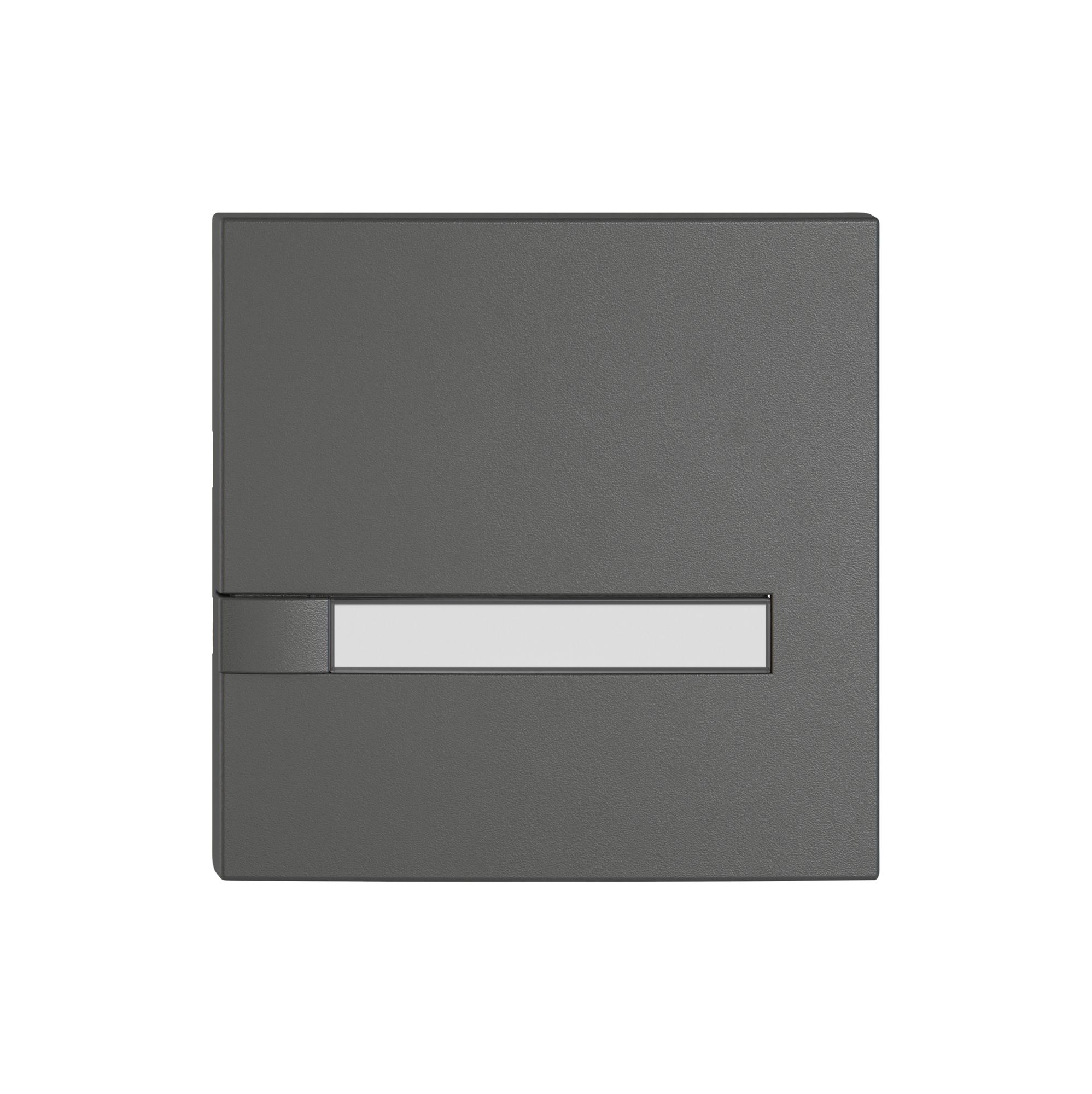 Poussoir 1/1 EDIZIO.liv SNAPFIX® p.KNX&UNI s.LED a.étiquette comm.1touch.grf