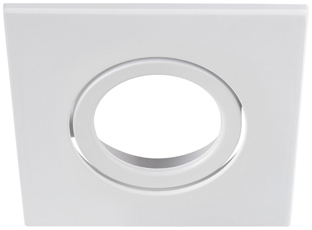 Abdeckring SLV UNIVERSAL IP20 Kunststoff 88×88×3.5mm weiss