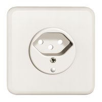 Kit frontal ENC FH 1×T13 blanc 86×86mm, lentille,