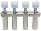 Connexion transversale Woertz 81501/4, 4L, pour borne de jonction série 3427