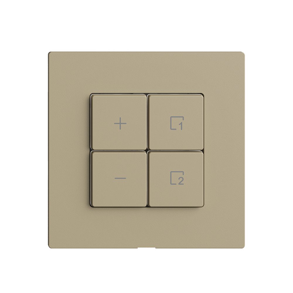 Bedienaufsatz zu Dimmer 1K Szene/4T Edue Wiser sand