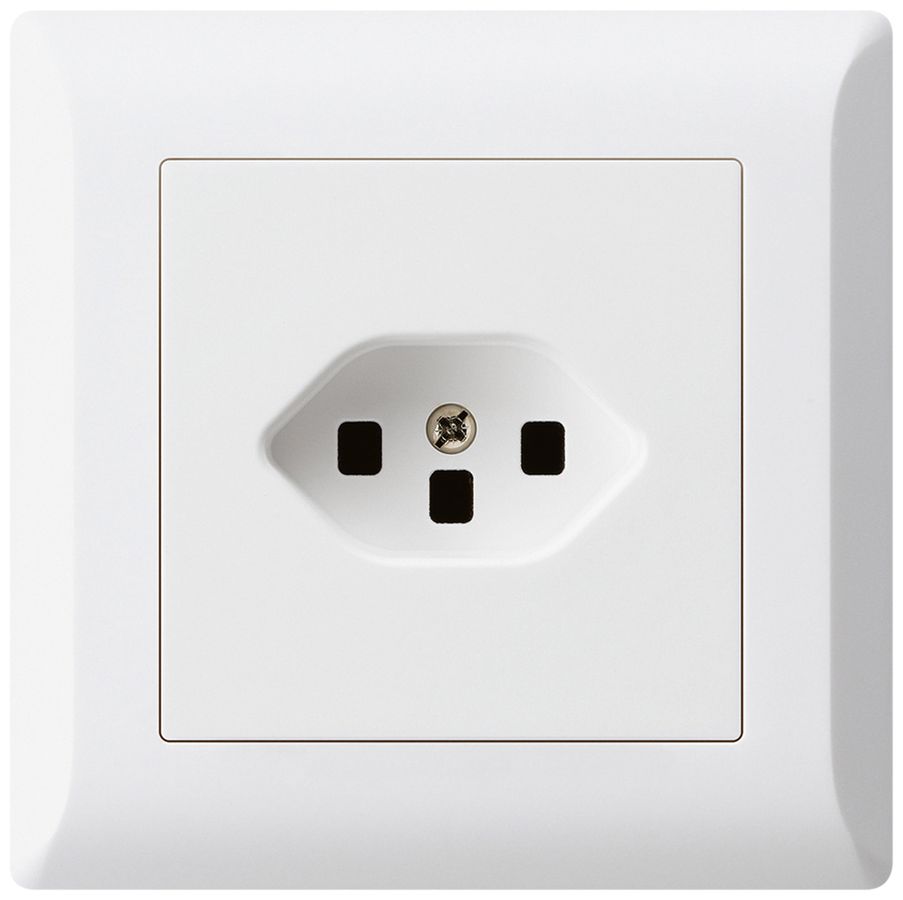 Presa INC kallysto.line T23 bianco con morsetti ad innesto