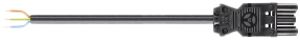 Anschlussleitung Wieland GST18i3 3×1.5mm² 250V 16A 5m schwarz Buchse, Cca