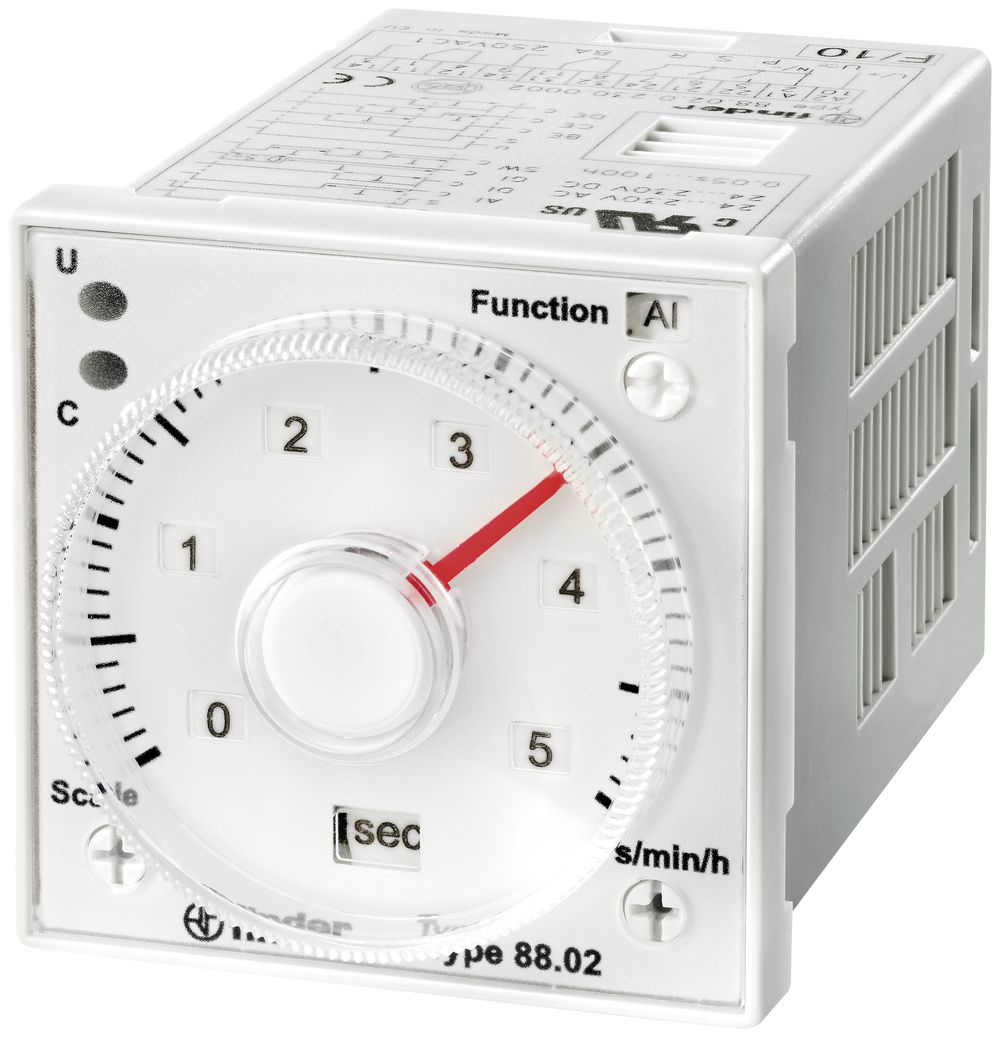 EB-Zeitrelais Finder 11L 24…230VUC, 7 Funktionen