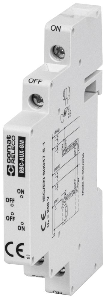 Interruttore ausiliario ComatReleco RBC-AUX-GM per comando di gruppo ON-OFF