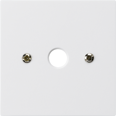 UP-Durchgangsdose kallysto weiss Ø9mm ohne Klemmeneinsatz