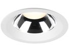 LED-Downlight SLV C 150 8/14/20W 2400lm 940 IP54 WB Ø176mm weiss