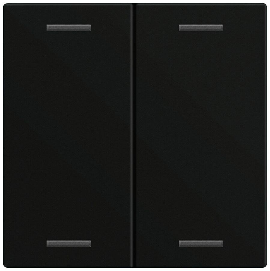 Bascule MDT BE-TAL60W216.01 1t/4a p.touches tactiles noir mat "neutre"