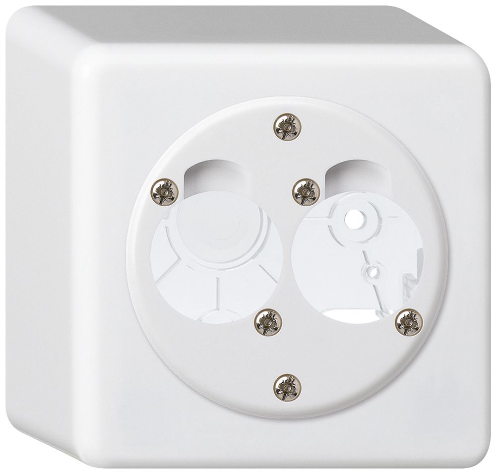 AP-Montageset für 2 XLR basico weiss