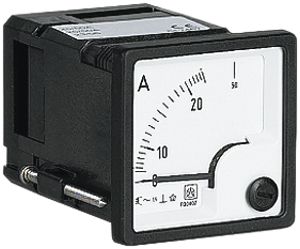EB-Amperemeter ISKRA FQ0407 6/12 A, 6A (AC), Klasse 1.5, 48×48mm