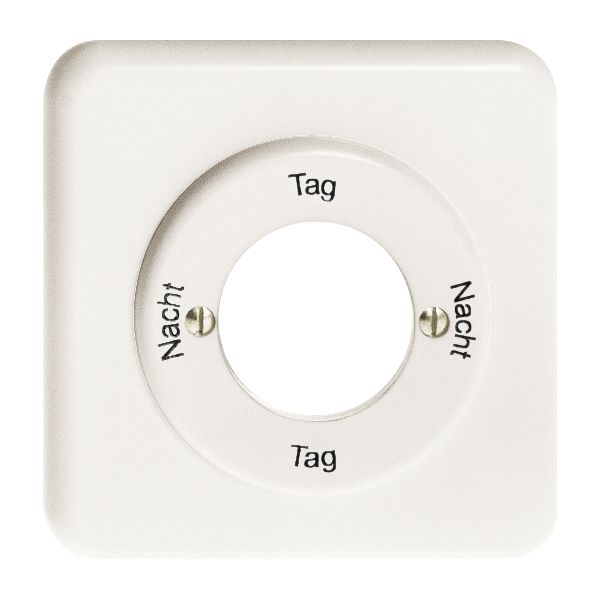 Kit front. Nacht-Tag-Nacht-Tag pour interr.rot.à clé blanc