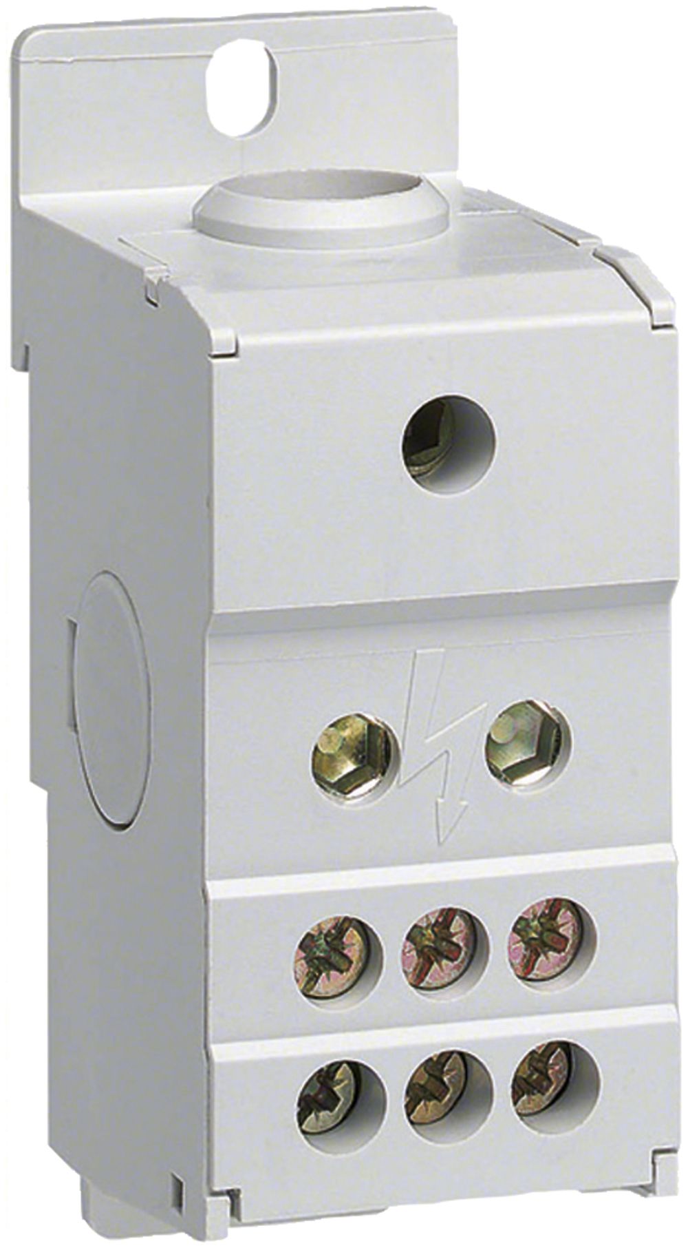 Verteilerblock Hager 160A 1P 2.5…70mm² 35×90×50mm