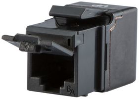 Modul Dätwyler KU PLUS Kat.6A Keystone ungeschirmt, schwarz