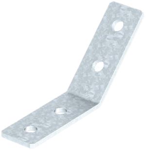 Verbindungsplatte 45° Bettermann 101×101×40×5mm tauchfeuerverz.